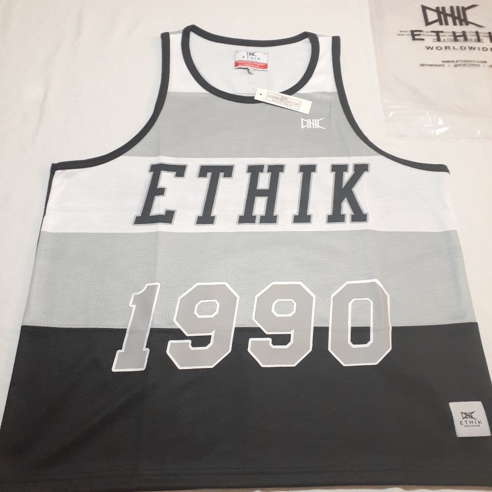 Ethik Backyard Ball Jersey Grey